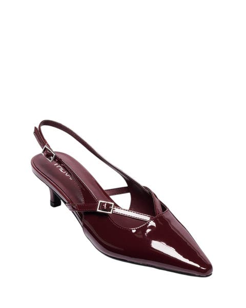 Irving Slingback Pointed Toe Heel