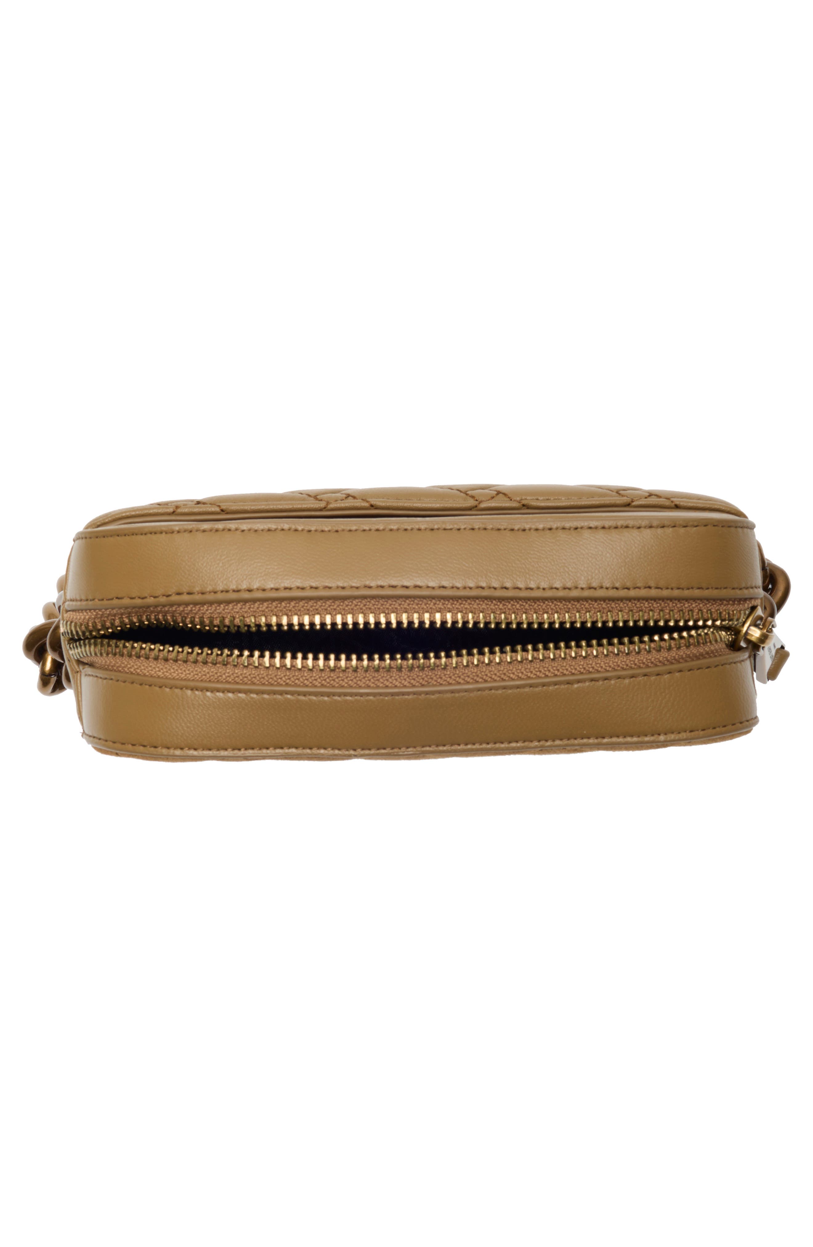 Kurt Geiger London Small Kensington Leather Camera Bag, Alternate, color, Camel