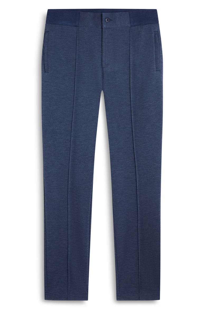 Soft Touch Pintuck Knit Pants, Alternate, color, NAVY