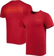 '47 Men's '47 Red Washington Commanders Fast Track Tonal Highlight T-Shirt