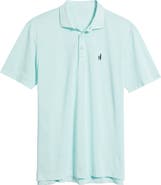 johnnie-O Dru Stripe Performance Polo