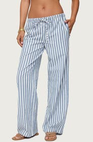 EDIKTED Macey Striped Pants