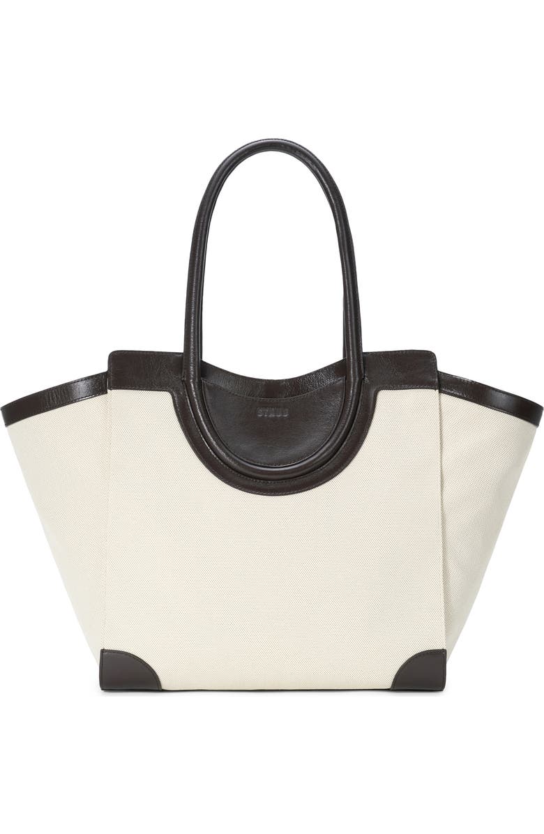 STAUD Mini Maude Wicker Top Handle Bag, Main, color,