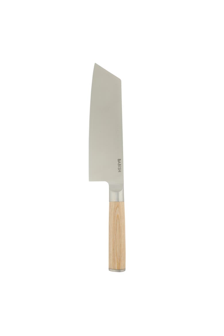 Clef Chef and Cleaver Hybrid Knife with Pakka Wood Handle, Main, color, Natural