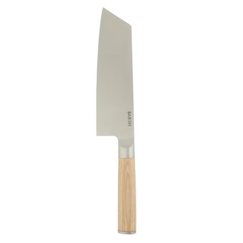 Clef Chef and Cleaver Hybrid Knife with Pakka Wood Handle