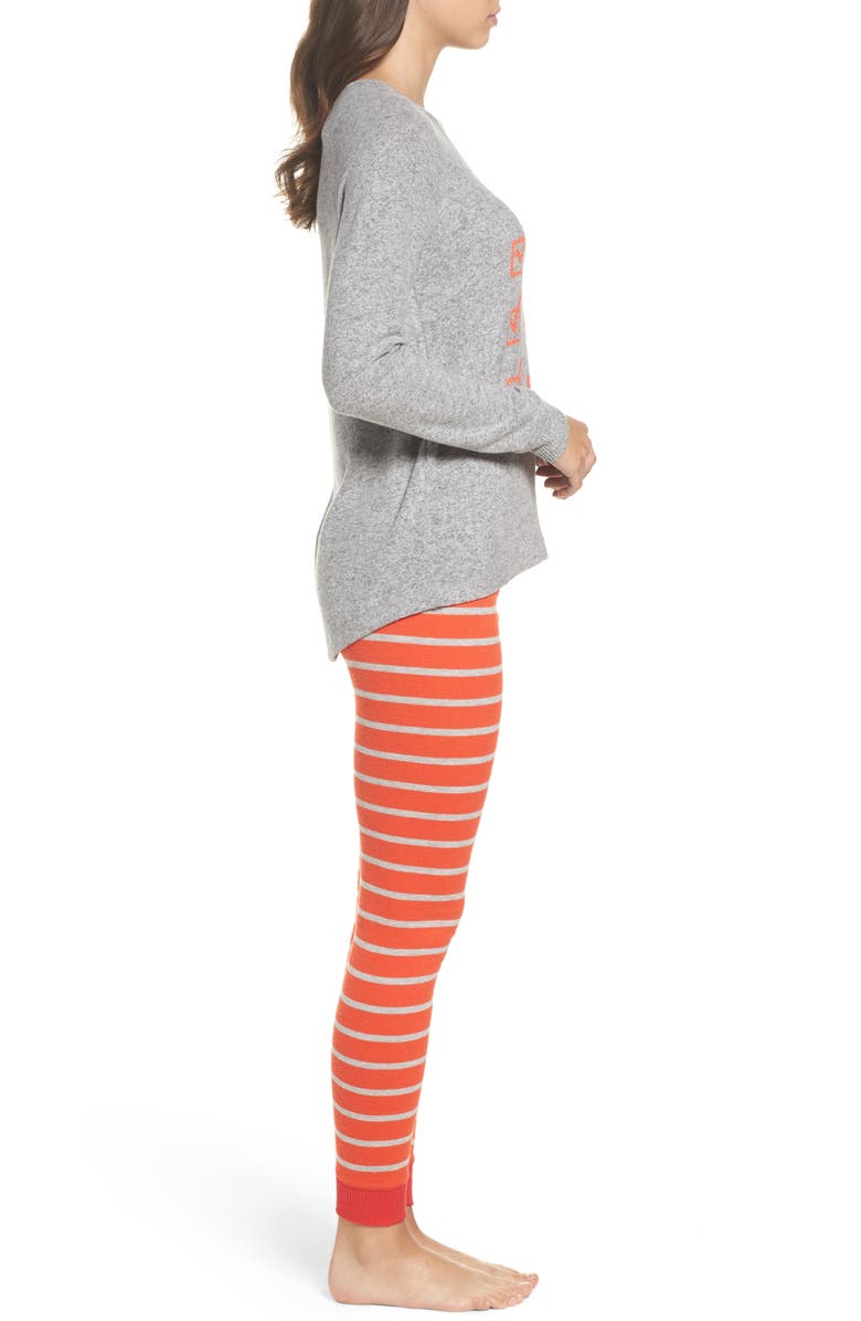 Make + Model Snow Day Graphic Pajamas, Alternate, color,