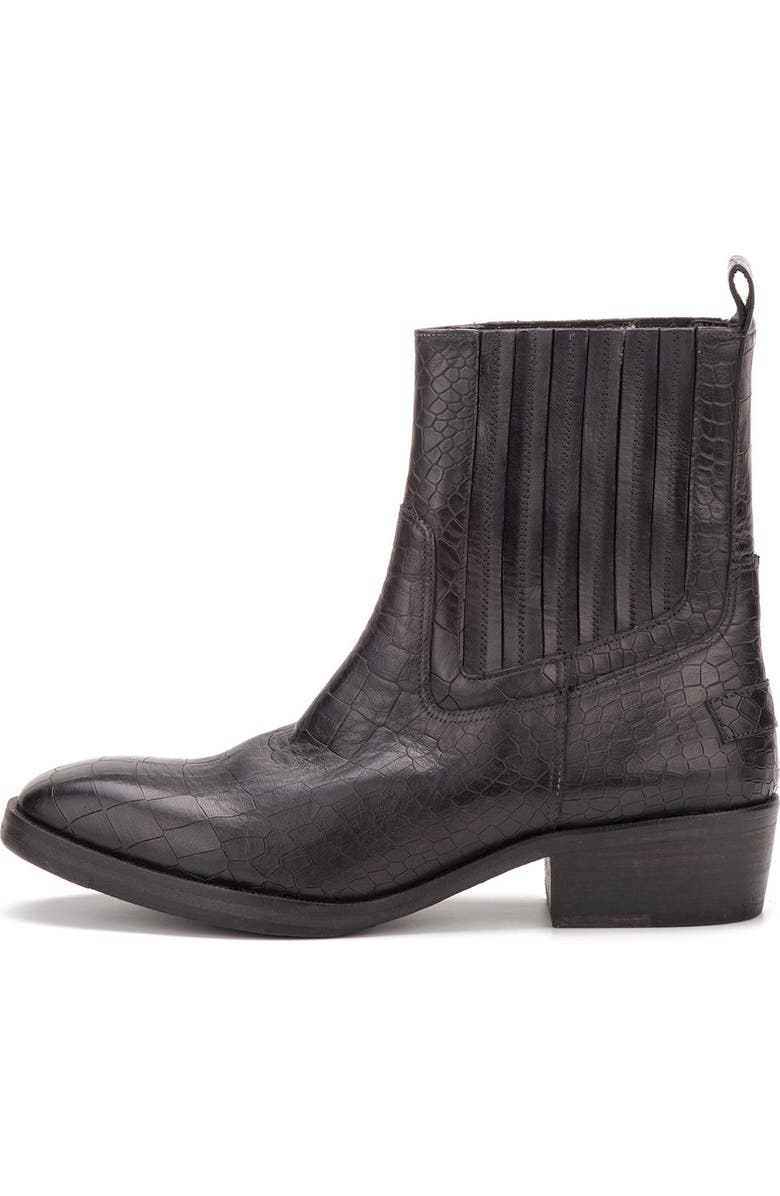 VINTAGE FOUNDRY Main Croc Embossed Leather Boot, Alternate, color,