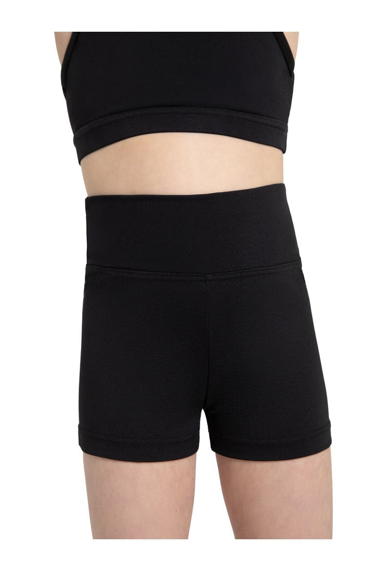 Team Basics High Waisted Short, Main, color, black