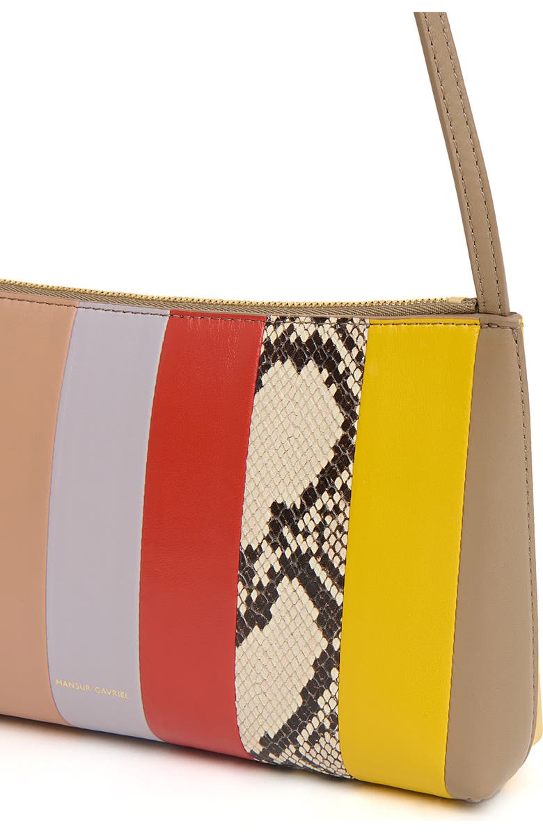 Mansur Gavriel Gaia Shoulder Bag, Alternate, color, Rainbow