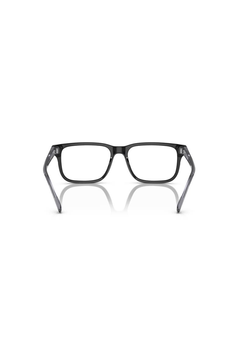53mm Rectangle optical glasses, Alternate, color, Black