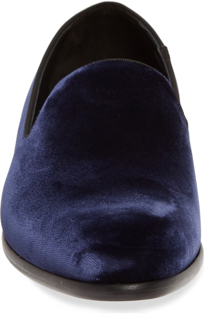 TO BOOT NEW YORK Formal Loafer, Alternate, color, Blue Velour