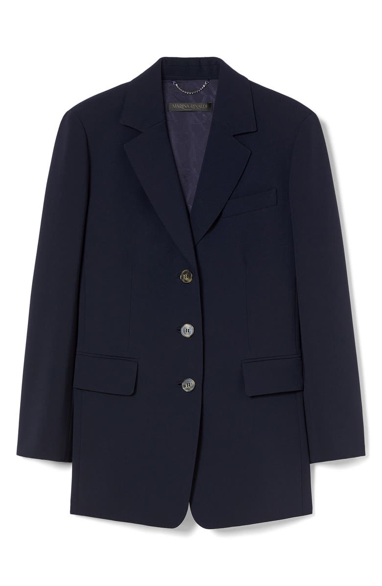 Marina Rinaldi Utile Jacket, Alternate, color, Midnight Blue