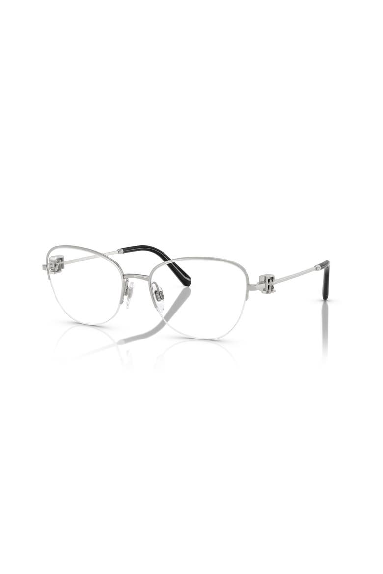 54mm Butterfly optical glasses, Main, color, Silver