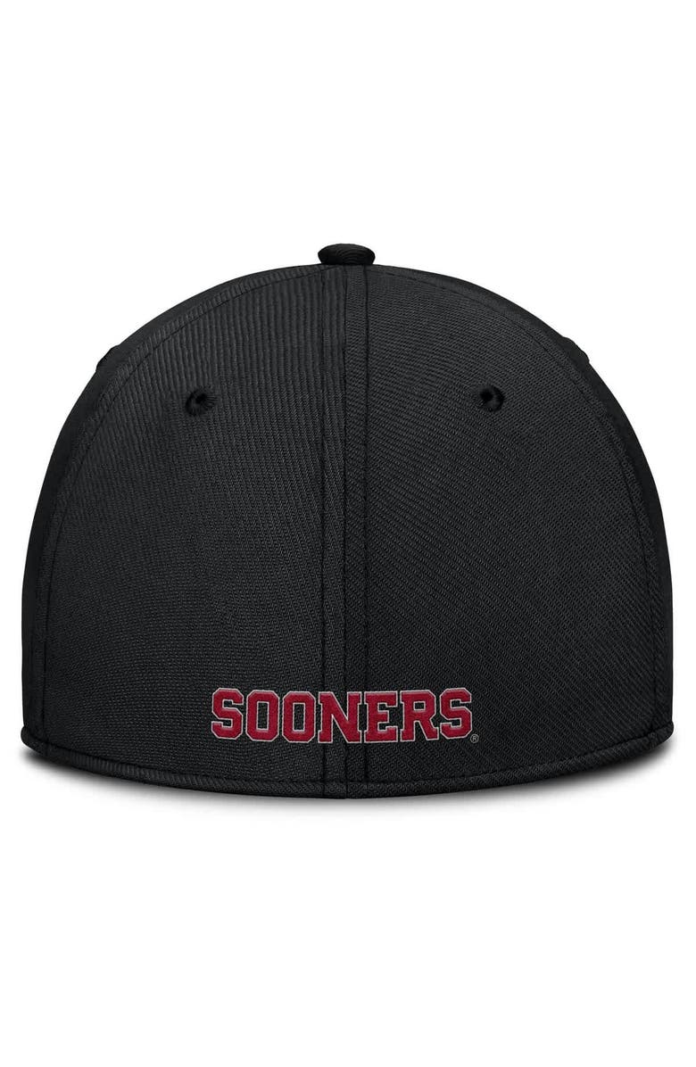 Jordan Brand Men's Jordan Brand Black Oklahoma Sooners 2025 On-Field Rise Performance Flex Hat, Alternate, color, 