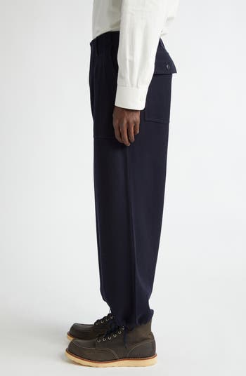 BEAMS MIL Utility Wool Serge Trousers | Nordstrom BEAMS MIL Utility Wool Serge Trousers | Nordstrom