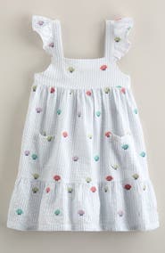 Tucker + Tate Kids' Pretty Ruffle Seersucker Dress
