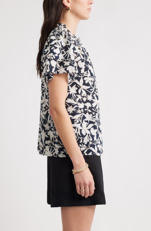 Caslon ® Ruffle Top In Multi