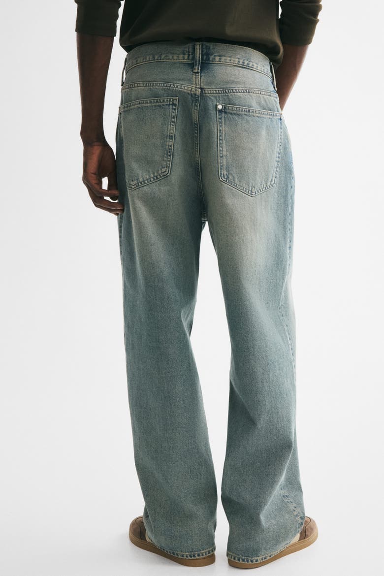 Fairfax Baggy Jeans, Alternate, color, Washed denim blue