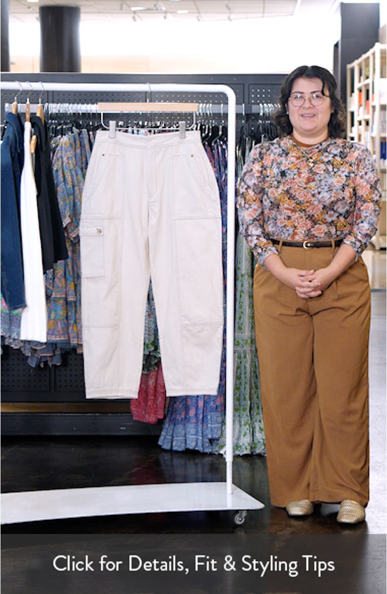 Kiah Cotton Cargo Pants, sales video thumbnail