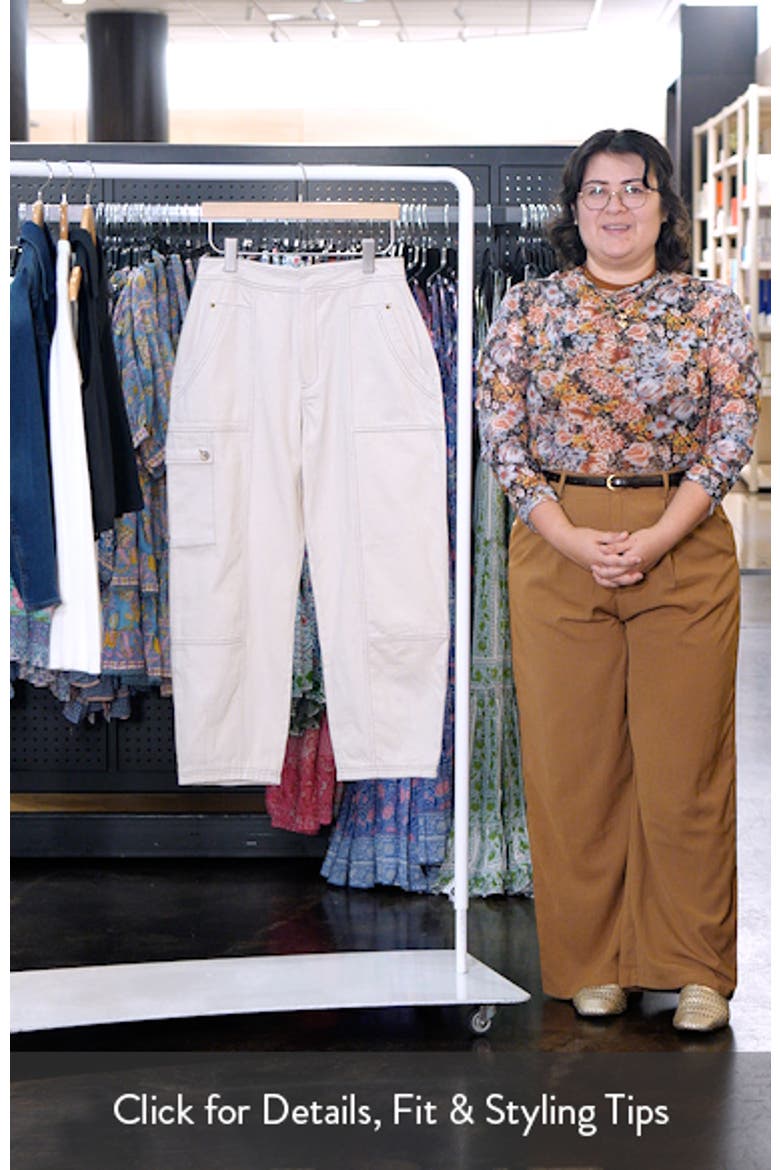 Kiah Cotton Cargo Pants video