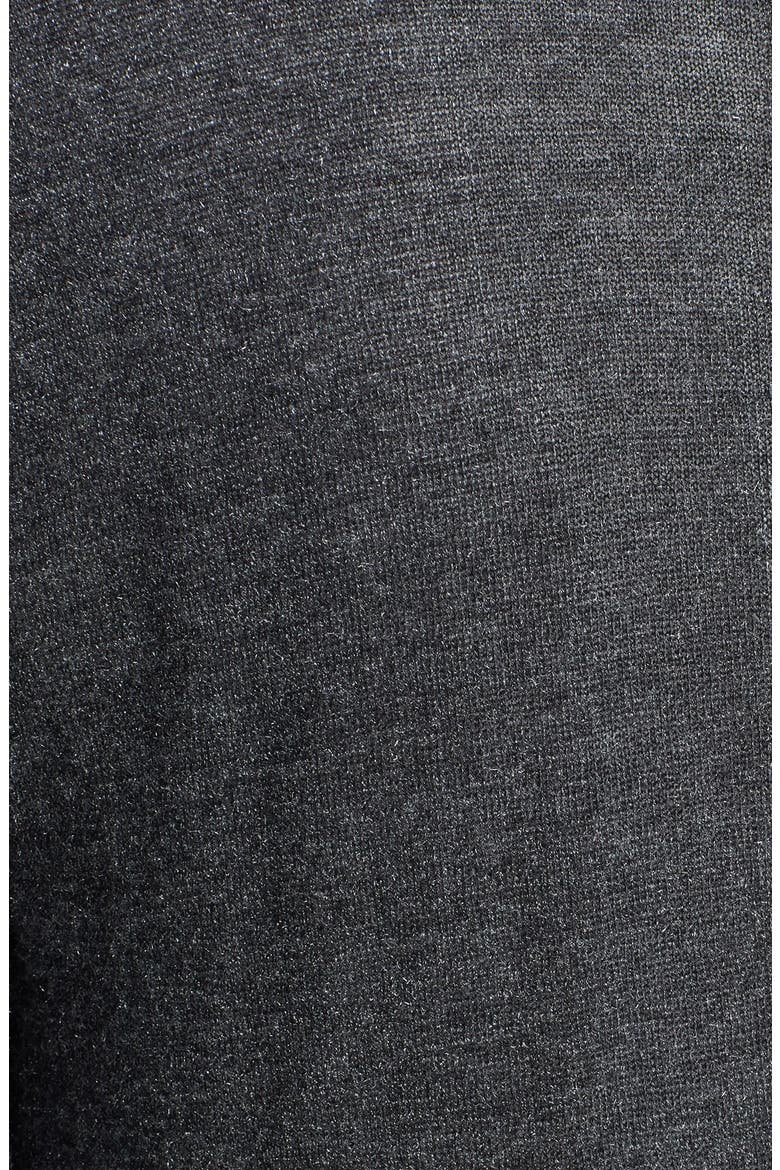 Drape Front Duster Cardigan, Alternate, color, CHARCOAL