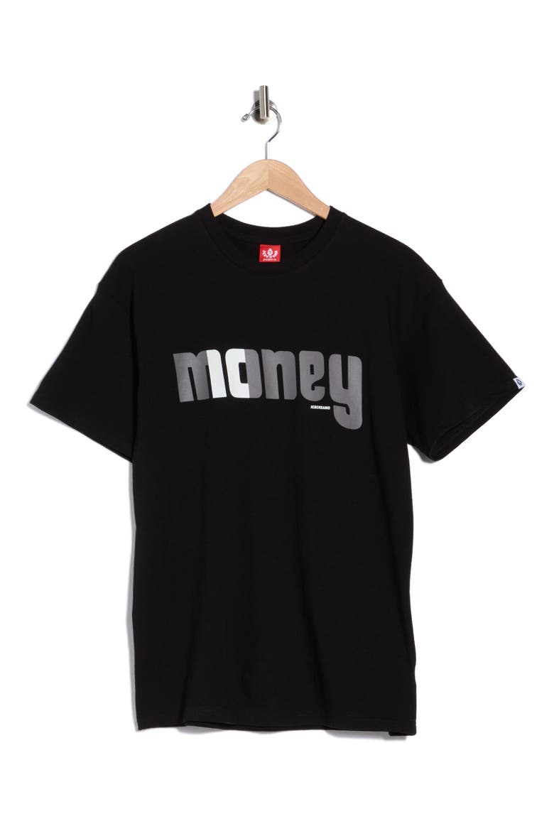 Money Graphic T-Shirt, Alternate, color, BLACK