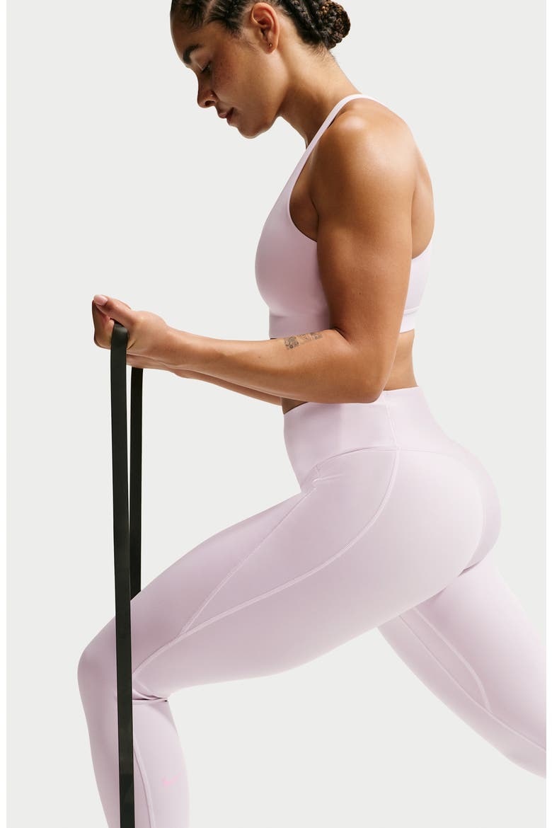 Universa Medium-Support High-Waisted Pocket 7/8 Leggings, Alternate, color, 583 583 BLEACHED LILAC/AMETHYST WAVE/PINK RISE