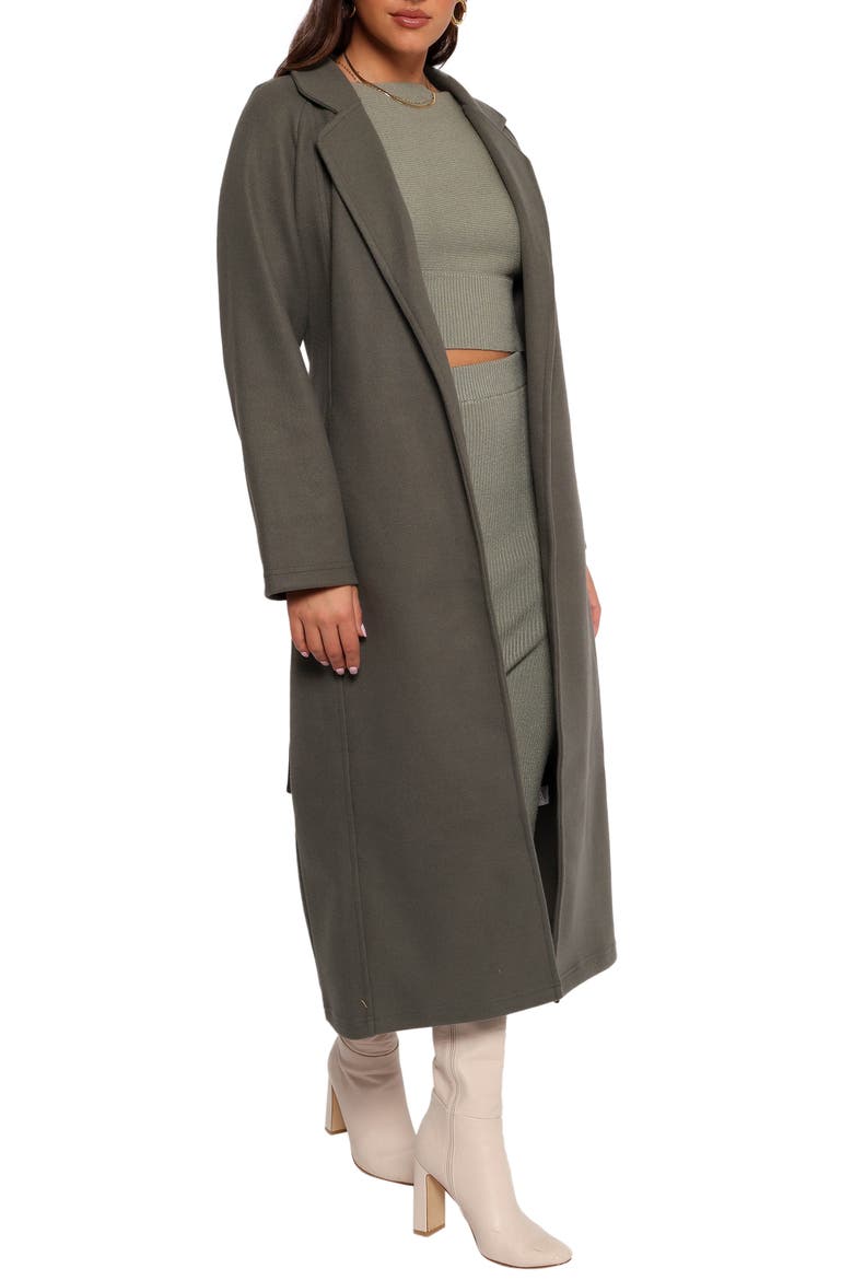 Violeta Belted Coat, Alternate, color, OLIVE
