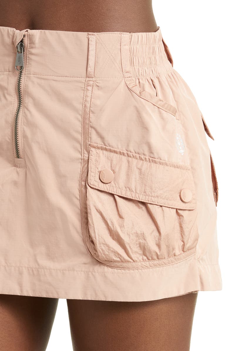 Free People Thru Hiker High Waist Water Resistant Skort, Alternate, color, 