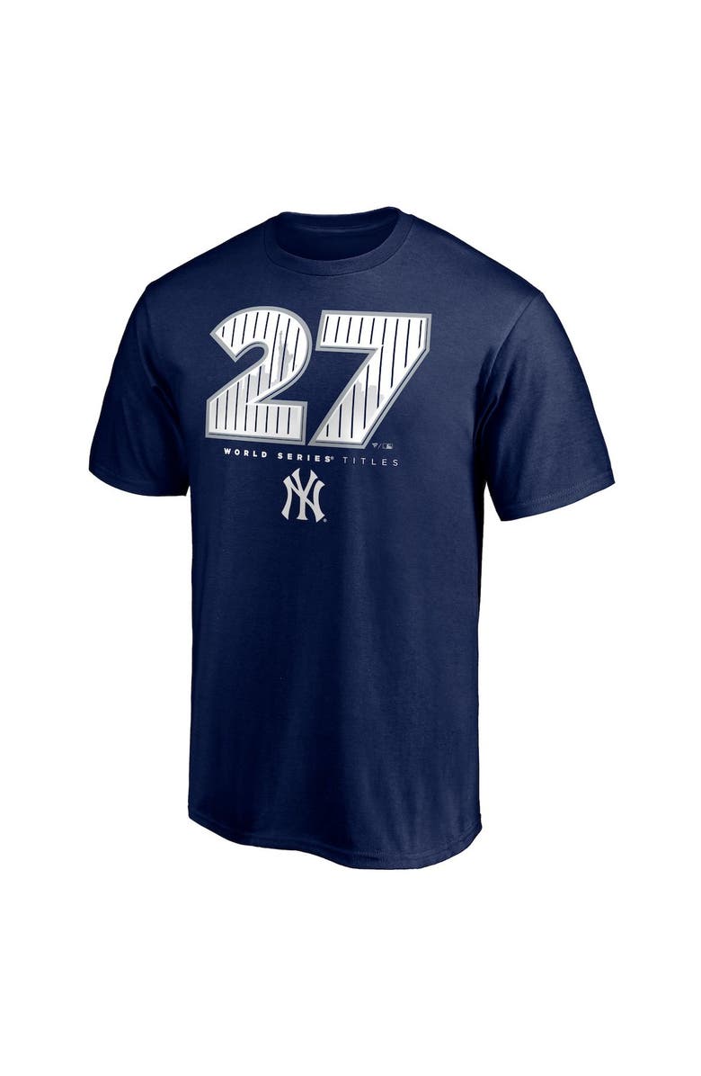 FANATICS Men's Fanatics Branded Navy New York Yankees Hometown World Series Titles T-Shirt, Alternate, color, Navy