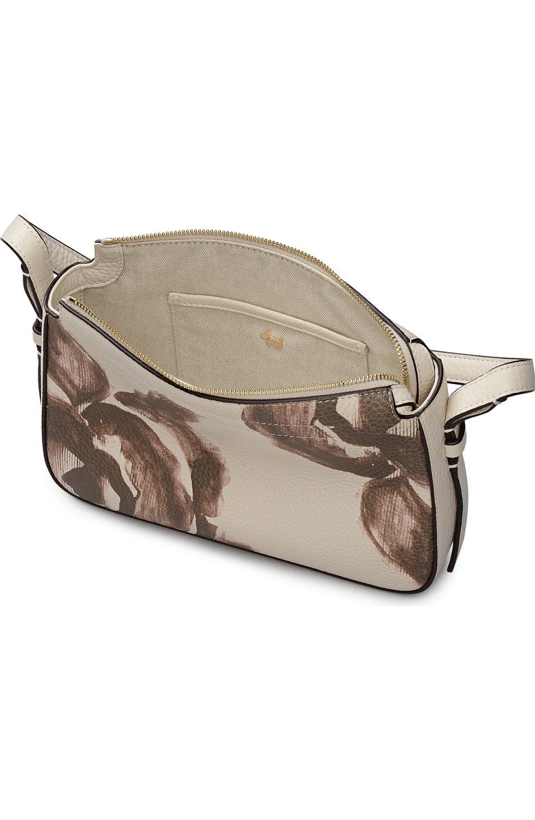 Radley Oak Street - Floral Small Ziptop Crossbody Bag, Alternate, color, Salt