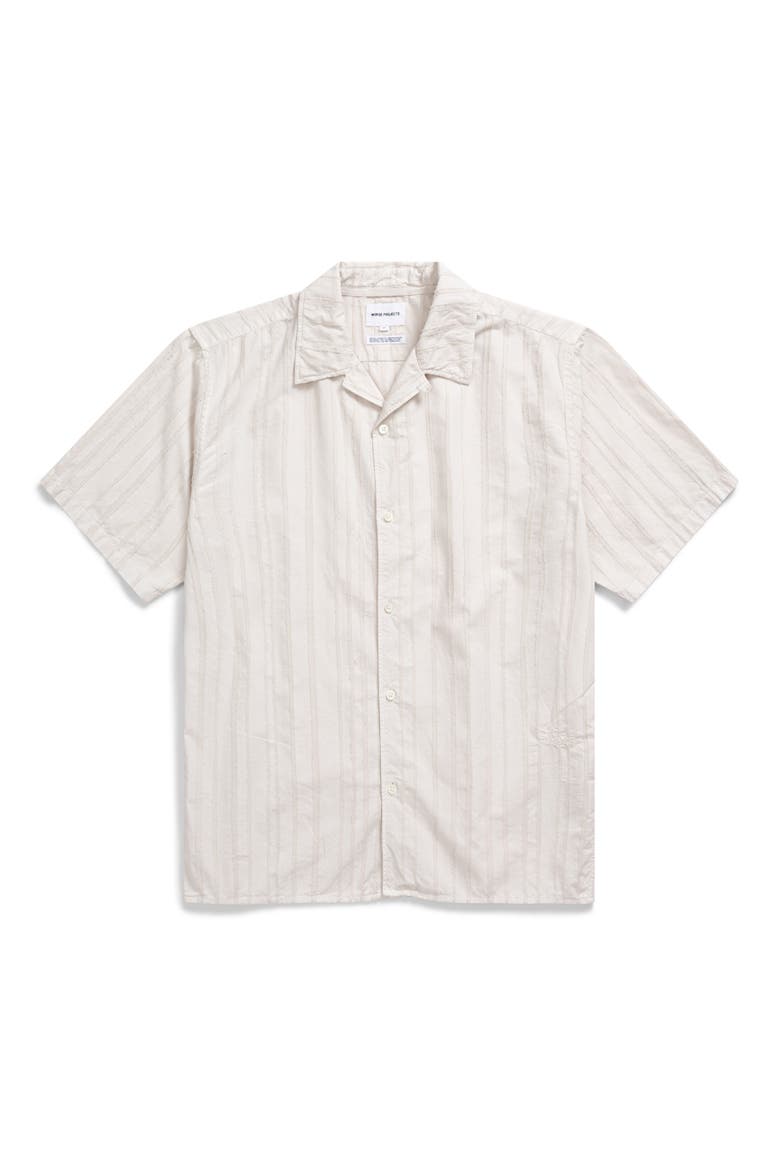 Norse Projects Carsten Stripe Short Sleeve Button-Up Shirt (Men ...