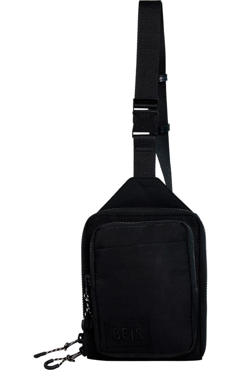 Béis The Sport Sling Bag, Main, color, Black