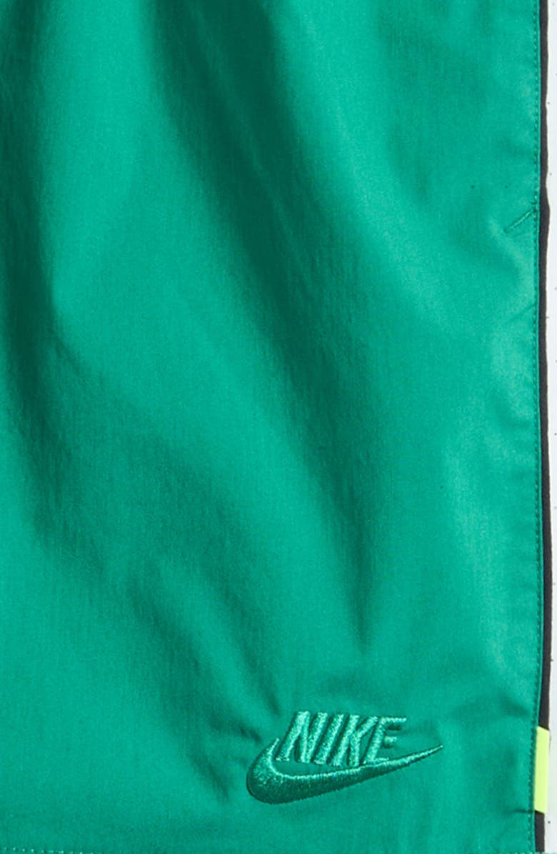 Nike Kids' Woven Drawstring Shorts, Alternate, color, Malachite/ White/ Black