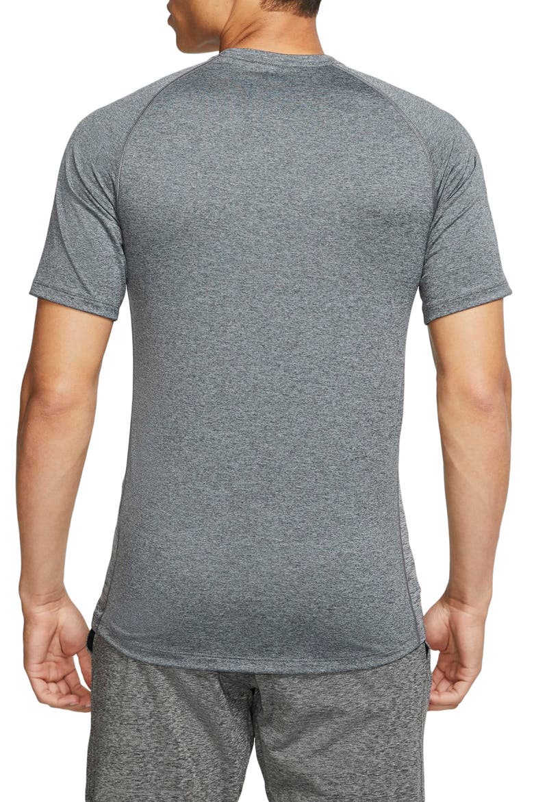Pro Dri-FIT Performance T-Shirt, Alternate, color, DARK SMOKE GREY/ GREY