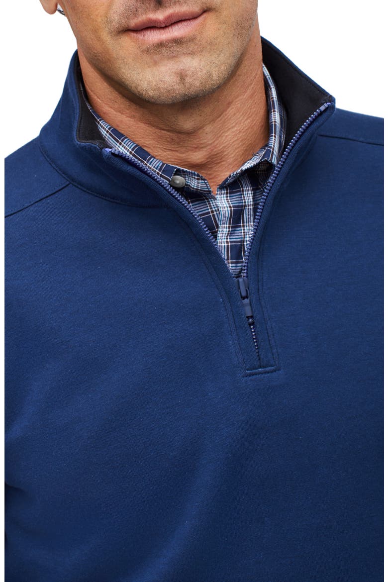 Daily Grind Half Zip Pullover, Alternate, color, COPEN NAVY