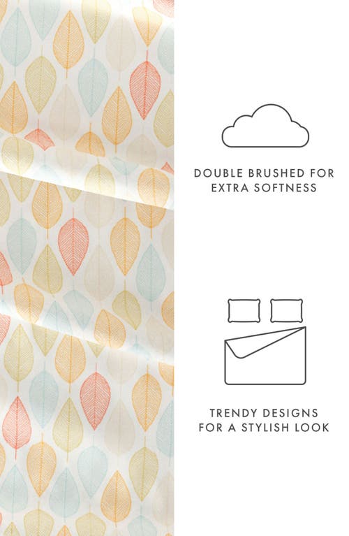 Ienjoy Home Elegant Fall Foliage Sheet Set In Yellow