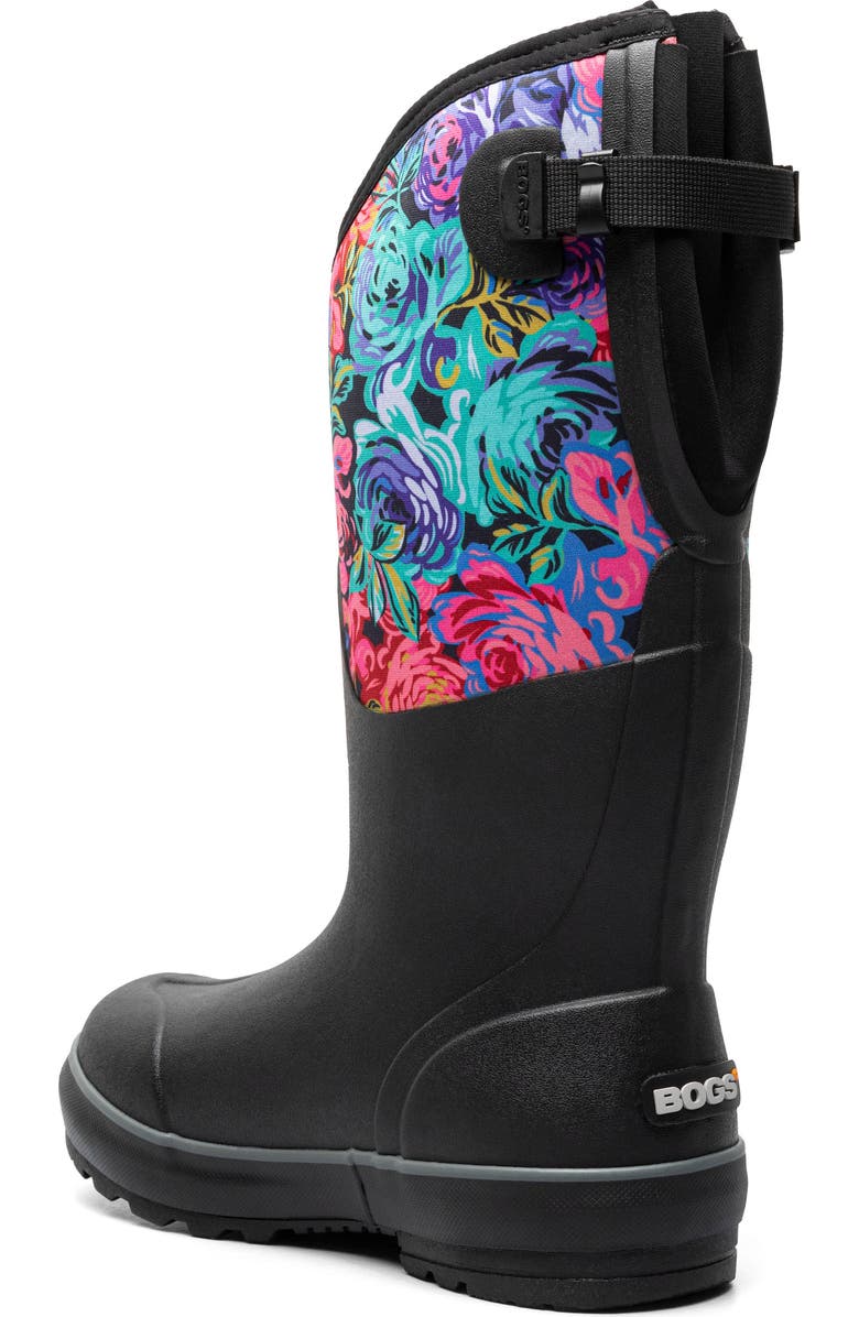 Bogs Classic II Rose Garden Tall Waterproof Insulated Rain Boot, Alternate, color,