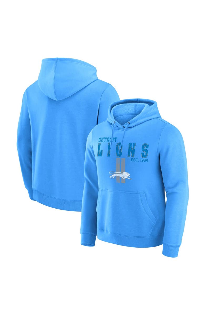 Darius Rucker Collection by Fanatics Men's Darius Rucker Collection by Fanatics Blue Detroit Lions Hoodie, Main, color, Blue
