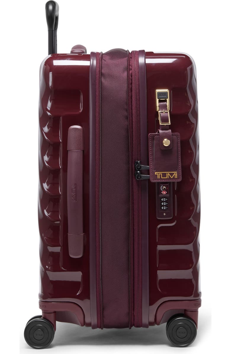 TUMI 19 Degree Lite 22-Inch International Expandable 4-Wheel Carry-On Bag, Alternate, color, Wine