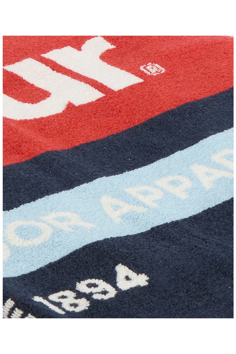 Archive Beach Towel, Alternate, color, BARBOUR BEACON