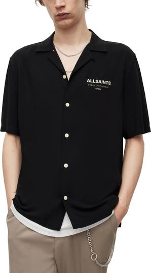 Underground Logo Short Sleeve Camp Shirt