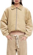 LIONESS Corduroy Bomber Jacket