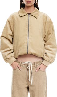 LIONESS Corduroy Bomber Jacket