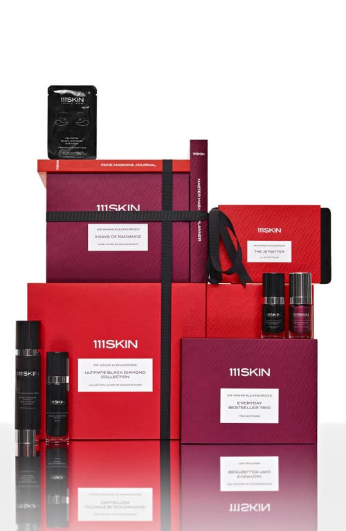 111skin Face Mask Journal Set In Transparent