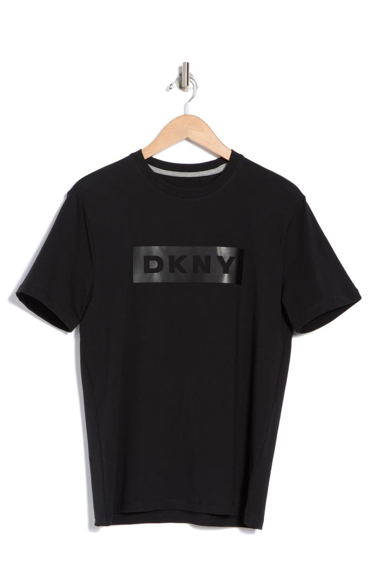 DKNY Ansel Stretch Cotton Graphic T-Shirt, Alternate, color,