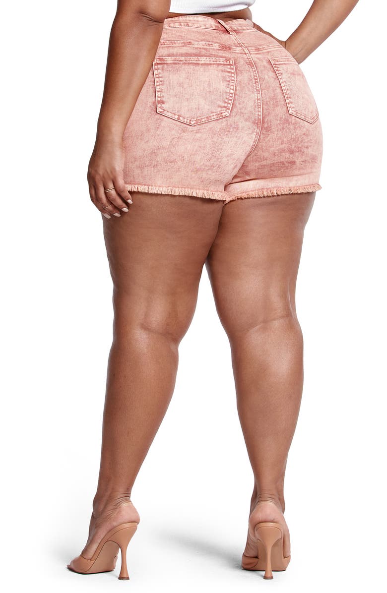 Fashion to Figure High Waist Cutoff Shorts, Alternate, color, 