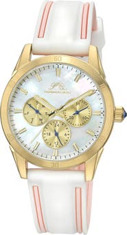 PORSAMO BLEU Georgie Silicone Strap Watch