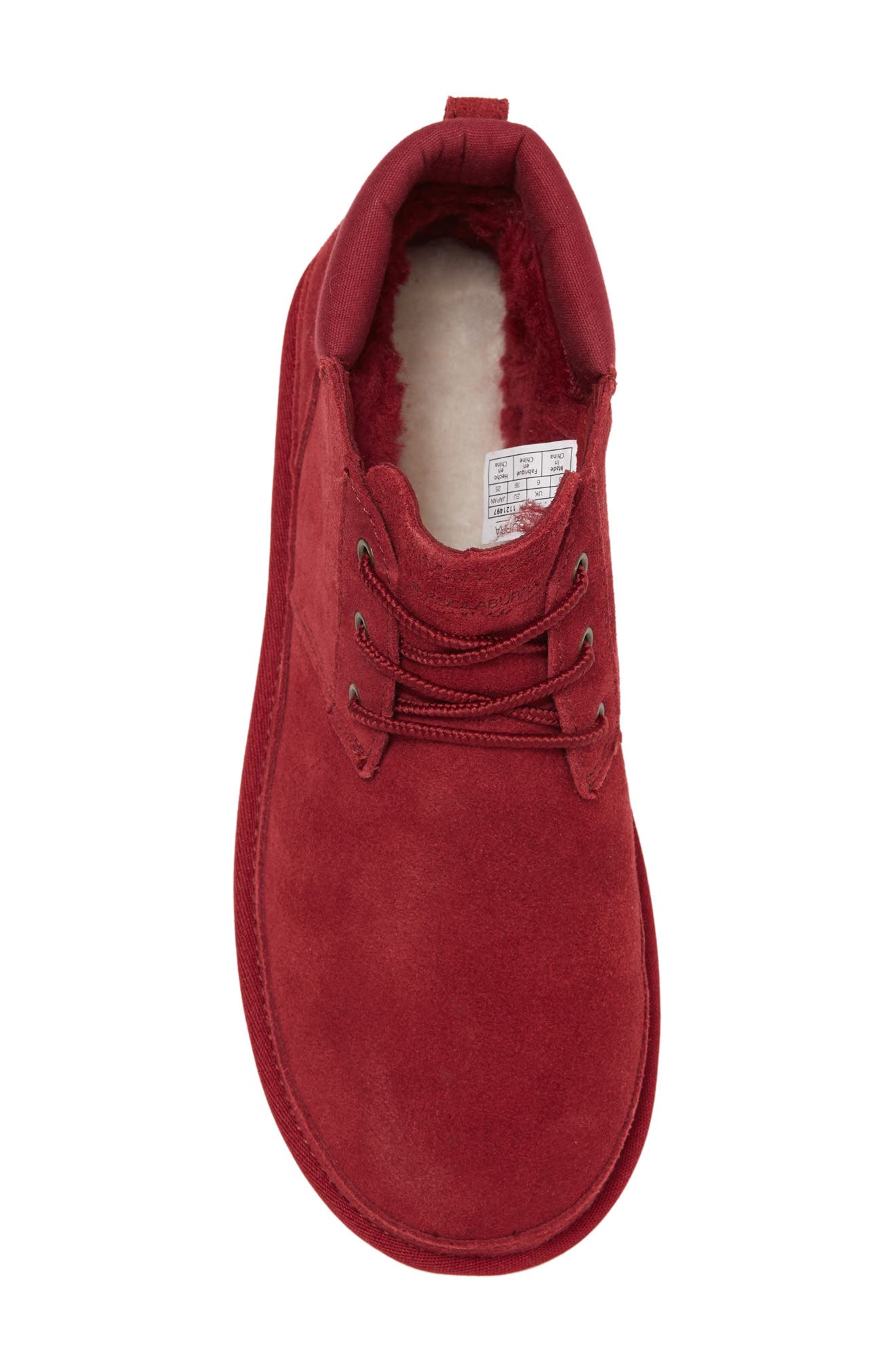 Koolaburra by Ugg Advay Faux Fur Lined Boot, Alternate, color, RHUBARB
