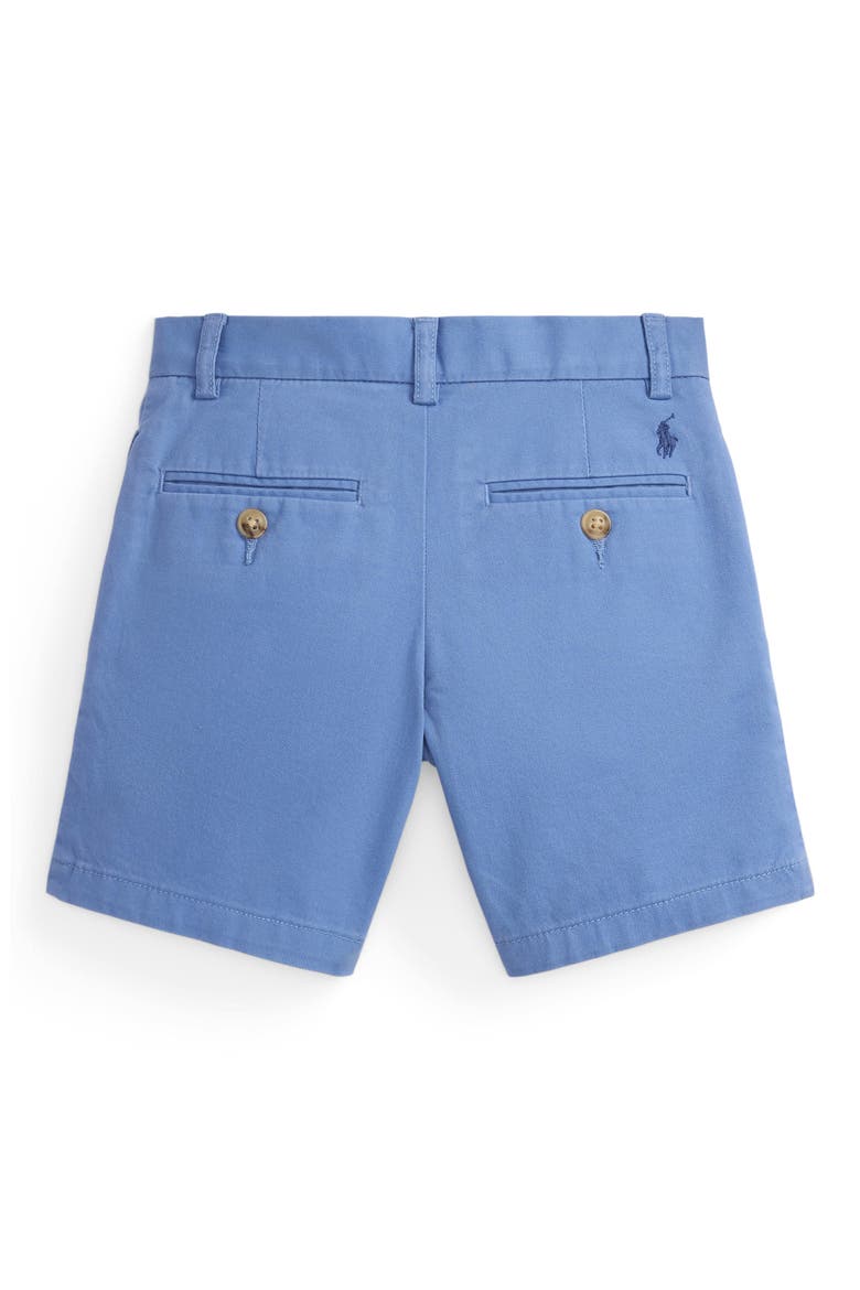 Kids' Preppy Stretch Twill Shorts, Alternate, color, NIMES BLUE